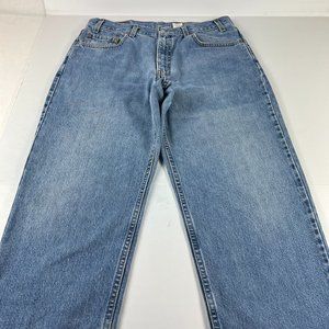 VTG Levi's Jeans Men 33 x 30* 550 Relaxed Fit Straight Leg Blue Fade Denim Pants